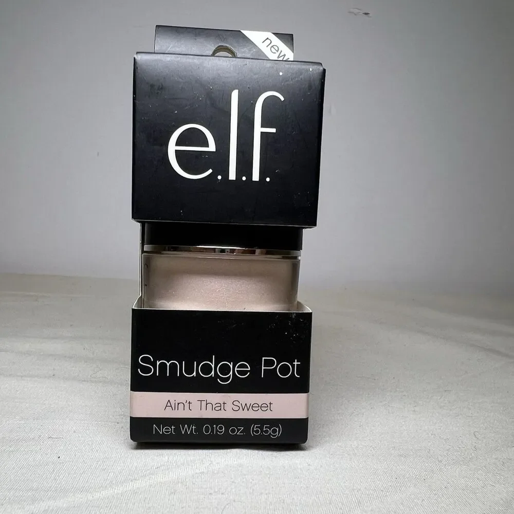e.l.f. Smudge Pot Eyeshadow Long-Lasting Eyeshadow Eyeliner Gel Ain't That Sweet